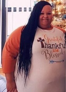 LaTasha's weight loss transformation