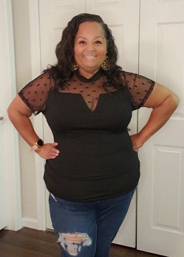 Latasha's weight loss transformation